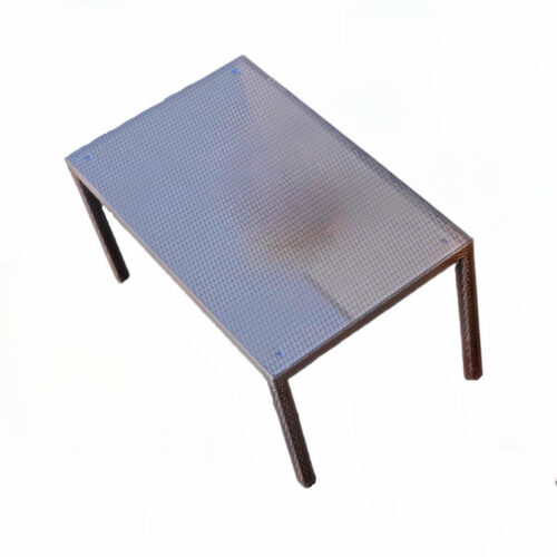 Обеденные столы из искусственного ротанга